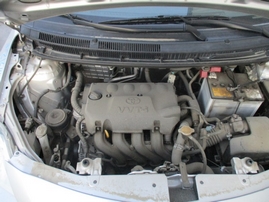 2012 TOYOTA YARIS SILVER 1.5L AT Z16146